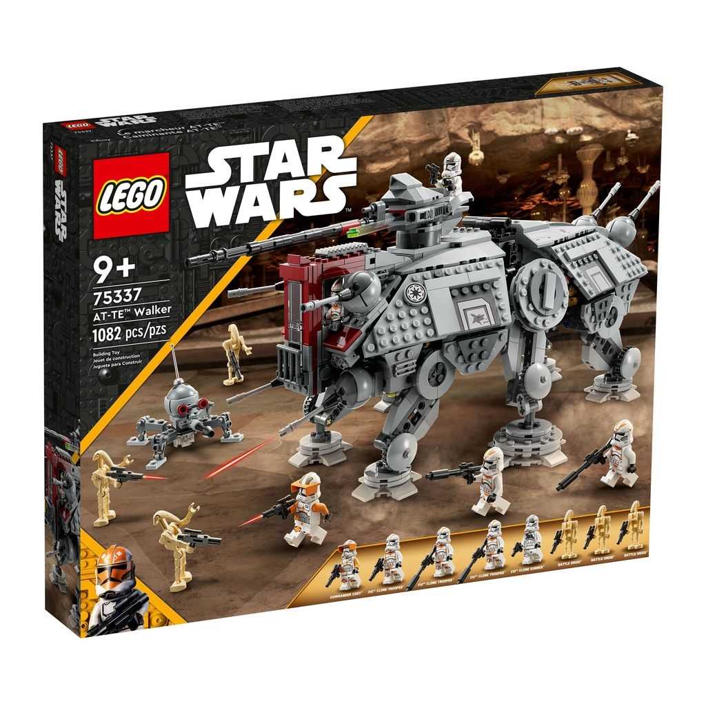 Star Wars Lego Caminante AT-TE Edades 9+ # 75337 Artículo 1082 Piezas | QZT-284963